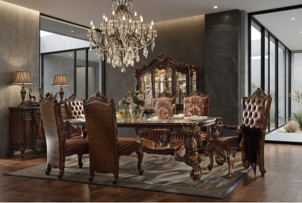 Koninklijke eettafel Tafel Hout Tafels Klassieke barok Rococo Eetkamer
