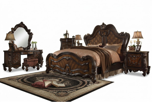 Kaptafel Spiegel Krukje Luxe console Slaapkamer ladekast Barokstijl