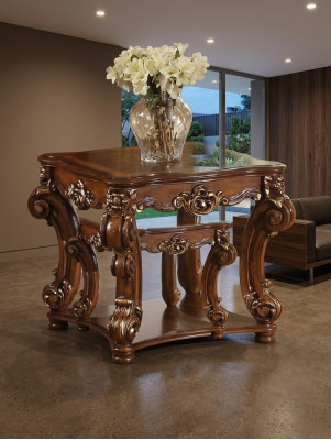 Designer Klassieke salontafel Bank woonkamer tafel Edel tafels