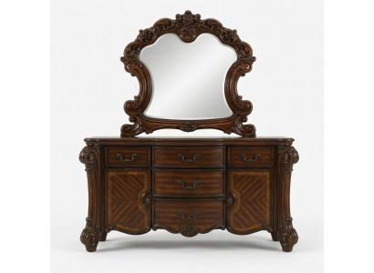 Spiegel ladekast Decoratieve kast Laden dressoir Slaapkamer set Hout
