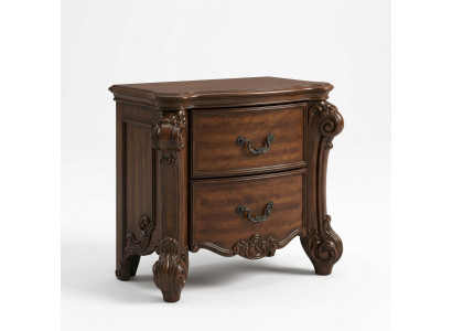 Barok Rococo nachtkastje hout nachtkast commode bijzettafel nachtconsole nieuw
