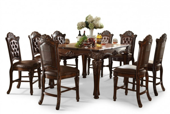 Eettafel 6x stoelen eetkamerset eetgroep klassieke tafel 7-delige set
