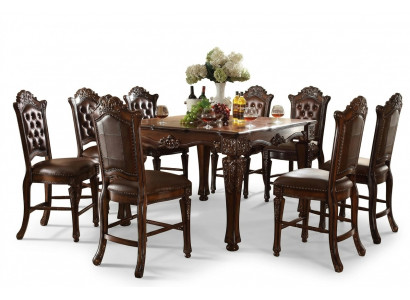 Eettafel 6x stoelen eetkamerset eetgroep klassieke tafel 7-delige set