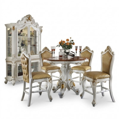 Ronde eetkamer ronde tafel houten tafels ronde klassieke barok rococo.