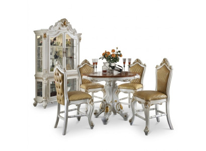Ronde eetkamer ronde tafel houten tafels ronde klassieke barok rococo.
