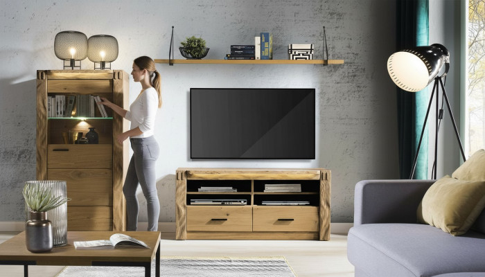 Woonkamer wandkast dressoir plank 3-delig set planken kasten