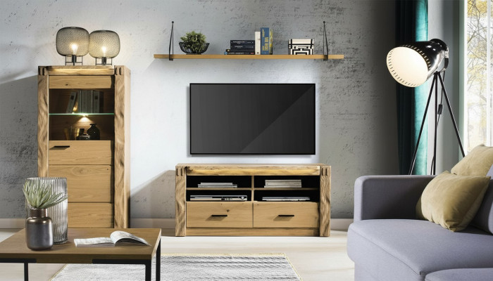 Woonkamer wandkast dressoir plank 3-delig set planken kasten