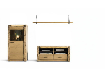 Woonkamer wandkast dressoir plank 3-delig set planken kasten