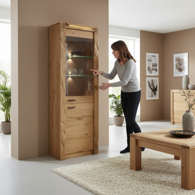 Ladenkast Vitrine Ladenkasten Vitrines ladenkast kast van glas ontwerper hout nieuw