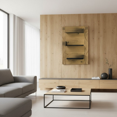Wandplank Boekenplank Boekenkast Boekenplank Woonkamer Wandkast Design