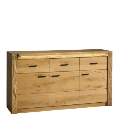 Ladenkast Hoge Kast Zijlaag Laag Bord Laden Ontwerper Edel Luxe Kasten Hout