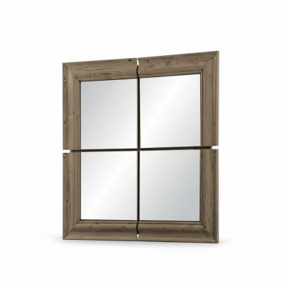 Wandspiegel Houten Frame Spiegel Meubels Nieuw 105*105cm Glas Frame Wand xxl Moderne