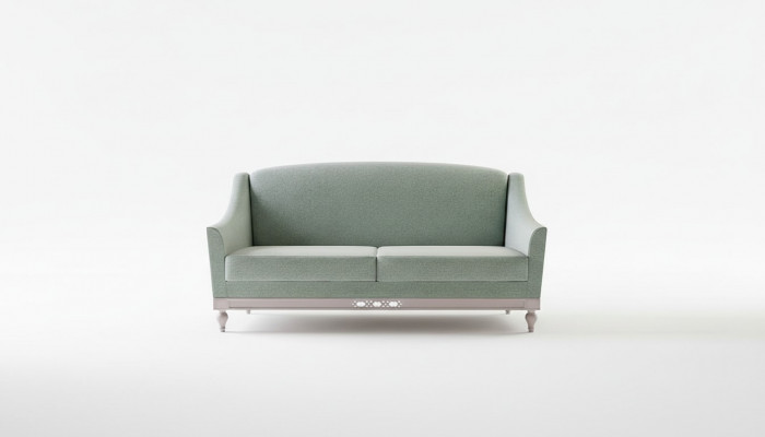 Sofa set Bank Bankstel Sierkussen Set Set Zitplaats 311 Voetenbankje 4-delig. Garnituren