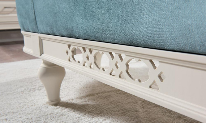 Hocker Voetenbank Bijzettafel Ottomaan Ligstoel Bank Chesterfield