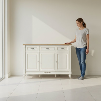 Designer commode dressoir commodes rek houten kasten houten dressoir nieuw