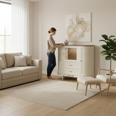 Klassieke ladekast Ladekast kast Houten kasten Woonkamer dressoir Vitrine