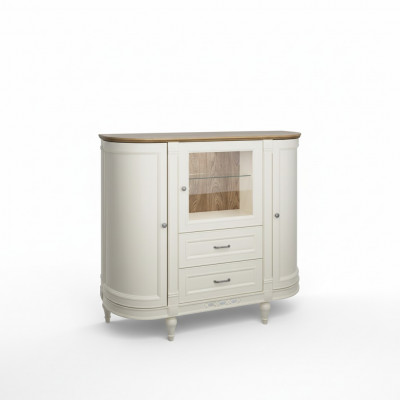 Klassieke ladekast Ladekast kast Houten kasten Woonkamer dressoir Vitrine