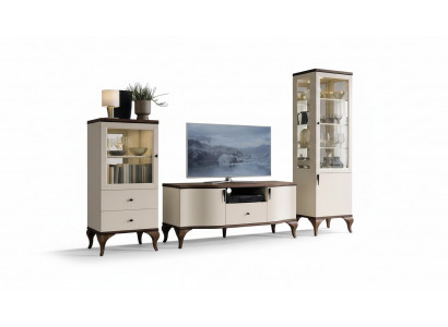 Ontwerp Glazen Vitrinekast Woonkamer Etalage Vitrinekast Plank Dressoir Hout