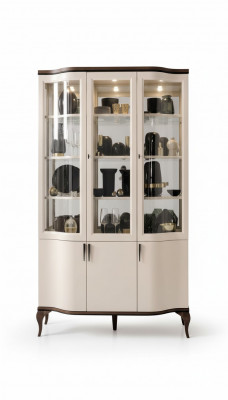 Kasten Vitrine Vitrines Hout Kostbare Luxe Glas Kast Hout Plank