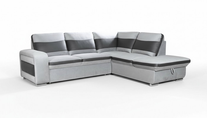 Hoekbank Hoek Keuze Lederen Stof Bekleding Textiel Bed Doos Bank Bank Hoek