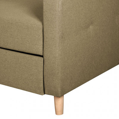 Hoekbank L-vorm Bank Woonlandschap Set Bekleding Ontwerp Slaapfunctie Modern