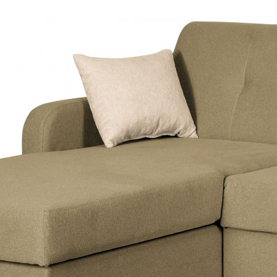 Hoekbank L-vorm Bank Woonlandschap Set Bekleding Ontwerp Slaapfunctie Modern