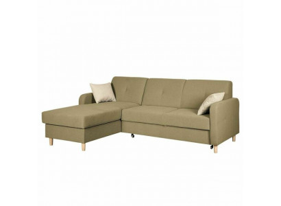 Hoekbank L-vorm Bank Woonlandschap Set Bekleding Ontwerp Slaapfunctie Modern