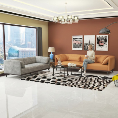 Sofa set 4+3+2 leren bank bankstel ontwerp moderne bankstel