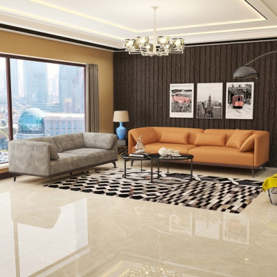 Sofa set 4+3+2 leren bank bankstel ontwerp moderne bankstel
