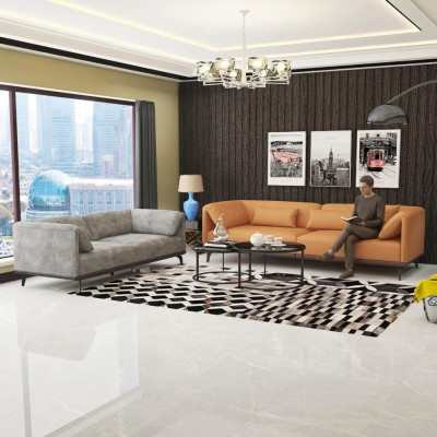 Sofagroep 3+2+1 leren bank bankstel Design Moderne bankstellen