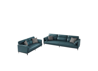 Sofa 3-zits leren bankstel bank woonlandschap set design modern zitplaats