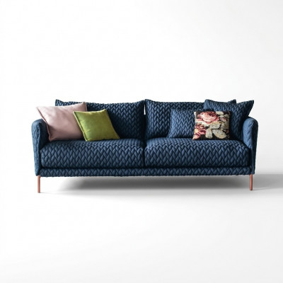 Bankstel 3-zits bank woonlandschap modern ontwerp bankstel stoel stof