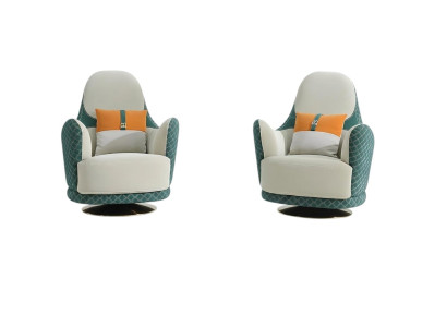 Fauteuil Ontwerp Bank Bank Relax Lederen Lounge Luxe Tv-Bekleding Zitbank Club
