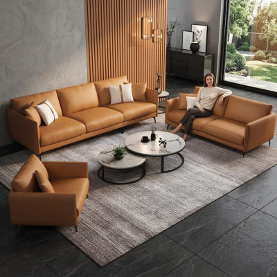 Bankstel 3+2+1 zits leren bank bankstel woonlandschap set design modern