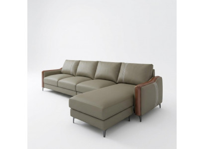 Zit leren bank bank woonlandschap set design moderne banken hoekbank L-vorm