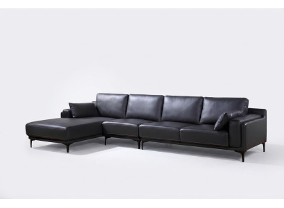 Sofa Ontwerp hoekbank L-vorm leren bank bank woonlandschap set moderne banken