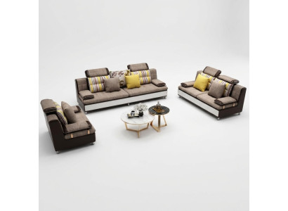 Ontwerp driezits lounge meubels 3-zits bank bank gestoffeerde club banken sofa's.