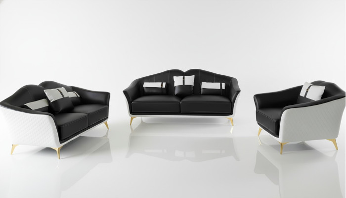 Ontwerp driezits meubels 3-zits bank bank bekleding club banken bankstellen lounge
