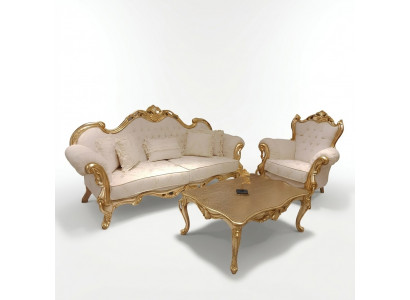 Bankstel 3+3 zits Chesterfield luxe bankstel 2-delige bankstel klassiek meubilair nieuw.