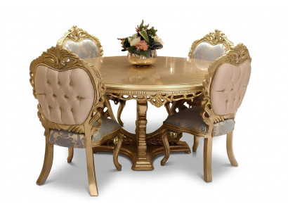 Designer Compleet 4x Stoelen Set Eetkamer Designer Houten Stoel Set Nieuw