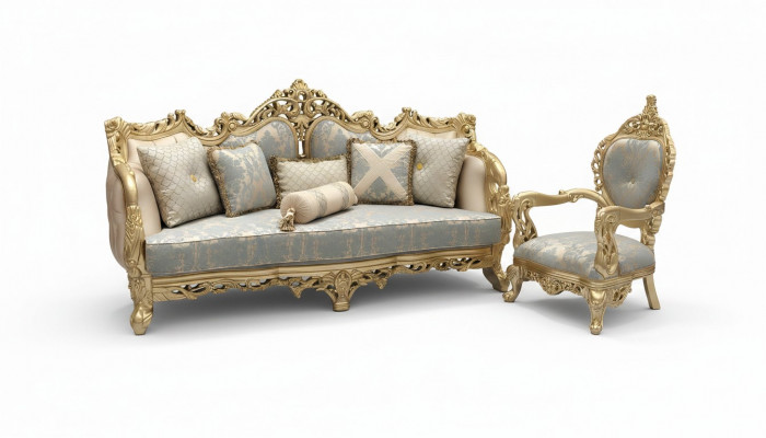 Klassieke bankstel 3+1+1 zitsbank 3-delige set Relax 2x fauteuil 3-delig.
