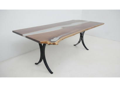 Eettafel Rivierwater Echt hout Riviertafel 220x110 Tafels