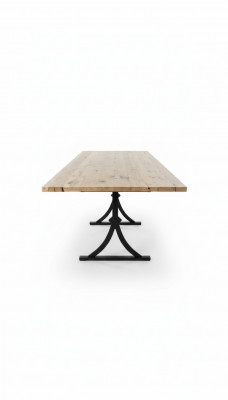 Echt hout Epoxyhars Eettafel River Table 260x90 Nieuw Massieve tafels