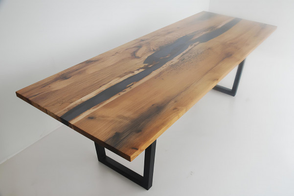Eettafel Houten Tafels Woon Eetkamer Tafel 220x90 Massief Houten Eettafels