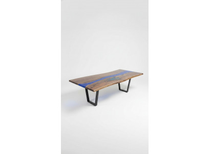 Eettafel Zee Water Rivier Echt hout Riviertafel 260x100 Tafels