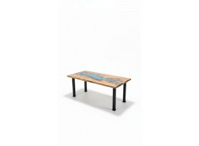 Salontafel River Table Echt hout Riviertafel Decoratief Massief Epoxyhars