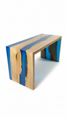 Eettafel Tafel Keukentafel Moderne Tafels Waterval Rivier Epoxyhars Meubels Nieuw