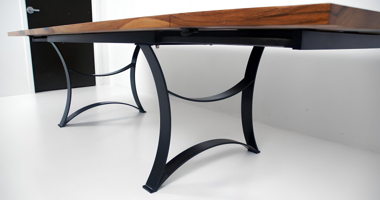 Tafel eettafel tafels hars epoxy massieve designmeubels 240x100 echt hout epoxy