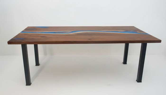 Riviertafels Eettafel Design Tafel Moderne meubels 220x90 Epoxyhars Oceaan Zee