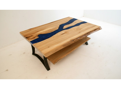 Salontafel River Table Echt Hout Riviertafel Epoxyhars Massieve Tafels